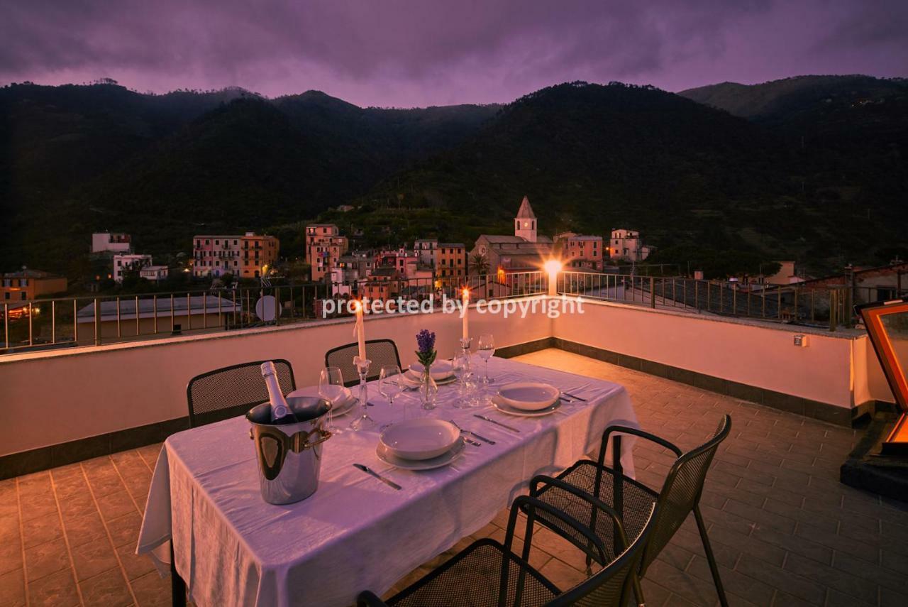 Luxury Penthouse Sea View Villa Corniglia Dış mekan fotoğraf