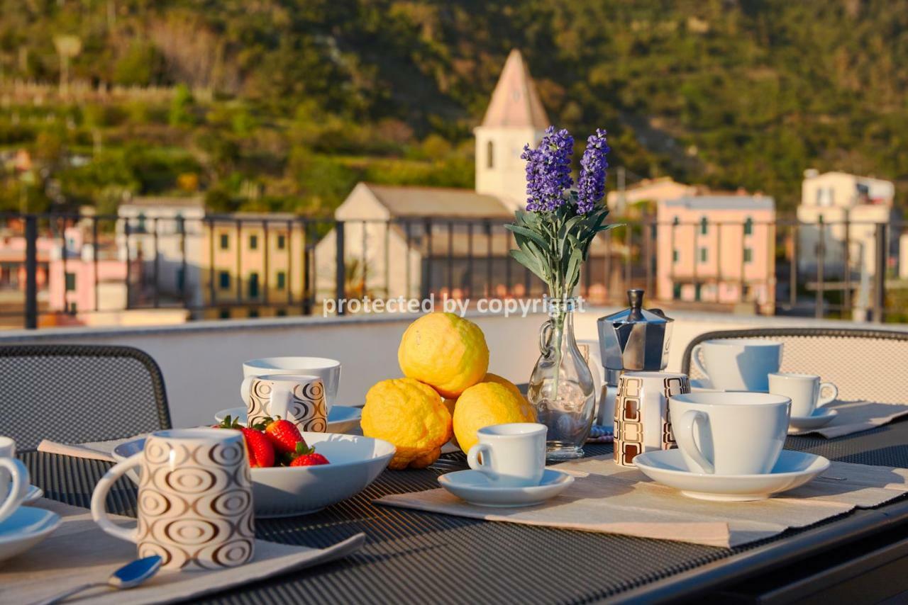 Luxury Penthouse Sea View Villa Corniglia Dış mekan fotoğraf