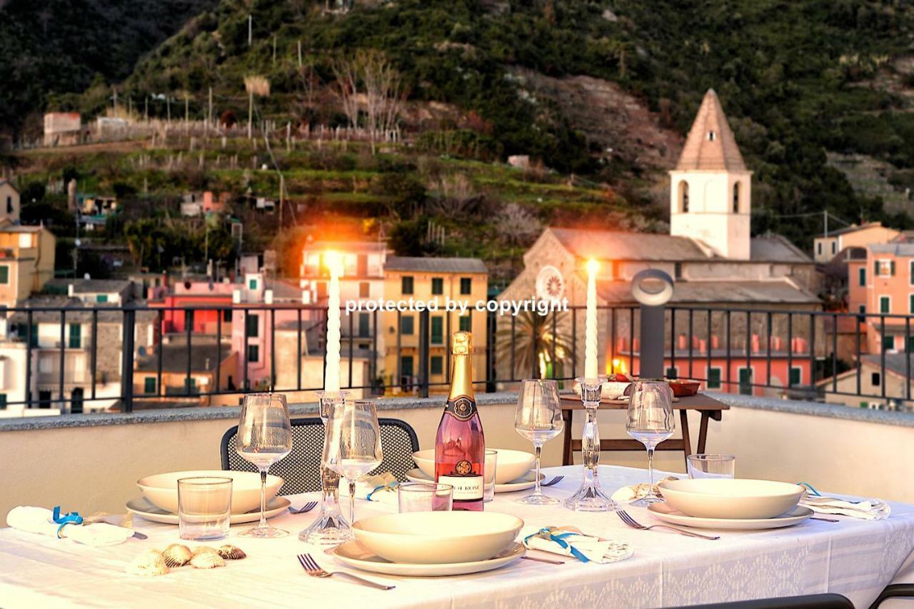 Luxury Penthouse Sea View Villa Corniglia Dış mekan fotoğraf