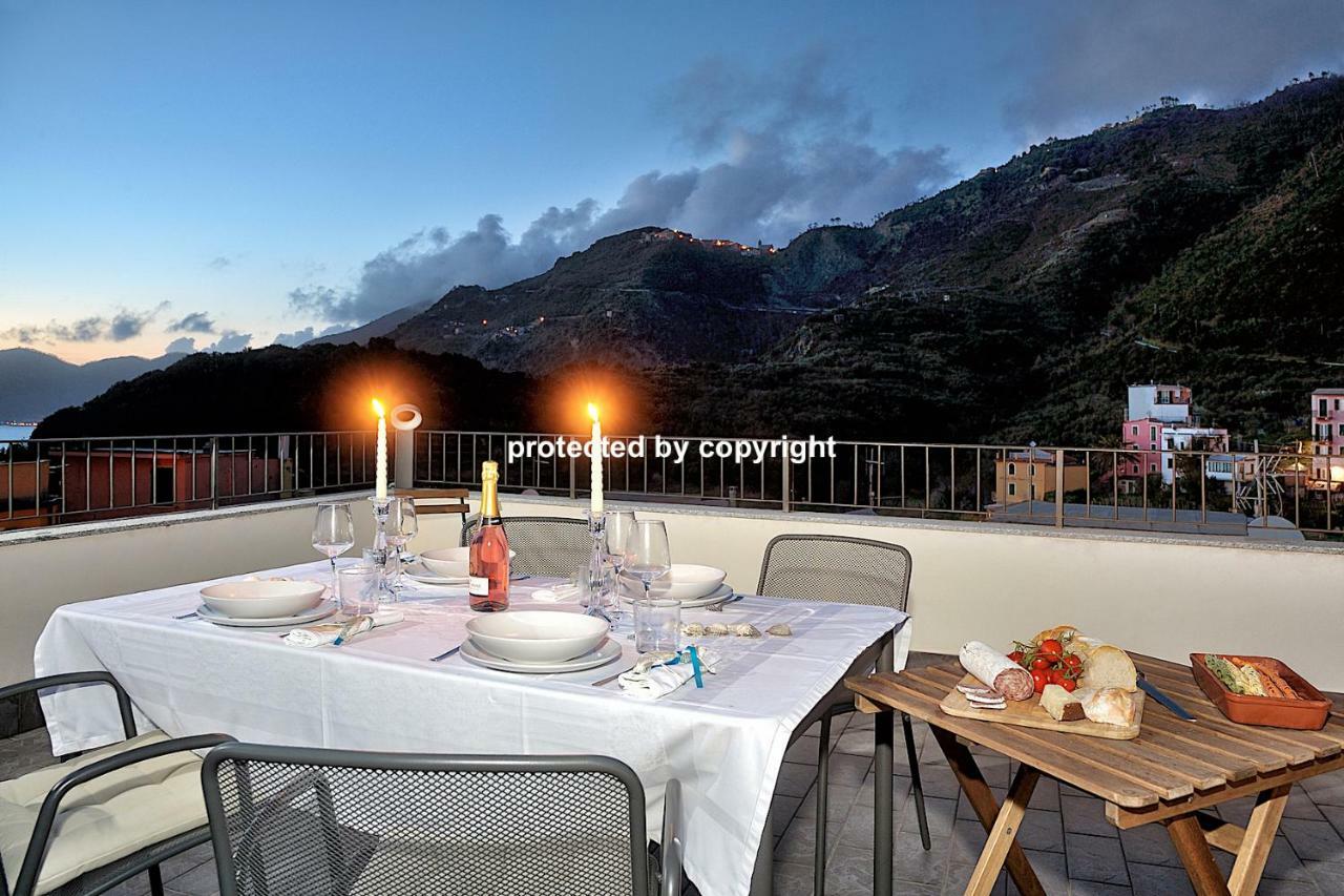 Luxury Penthouse Sea View Villa Corniglia Dış mekan fotoğraf