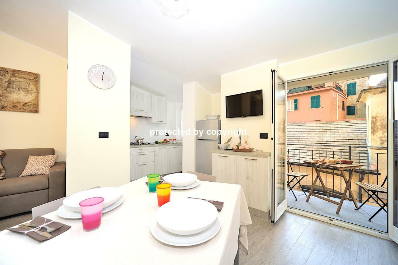 Luxury Penthouse Sea View Villa Corniglia Dış mekan fotoğraf